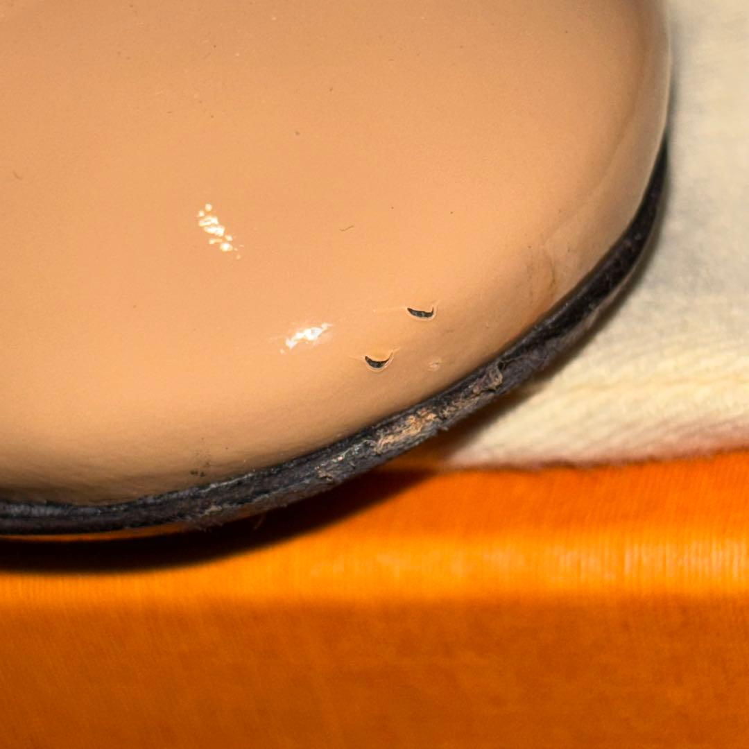 LOUIS VUITTON エナメル フラットシューズ