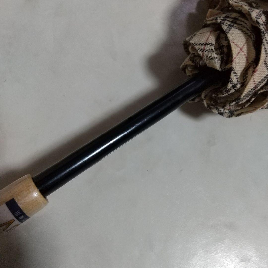 新品同様 BURBERRY 晴雨兼用 騎士 ドット ノバチェック 傘 高級