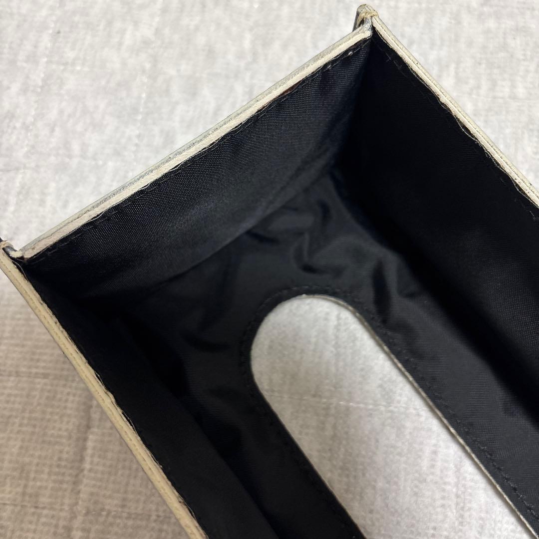 激レア　NUMBER (N)INE 初期 USA製 ティッシュケース　レザー