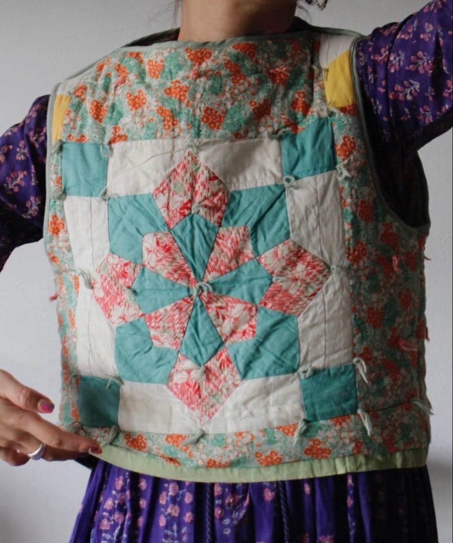 nude vintage re:project キルトベスト