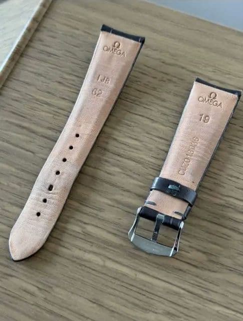 69rock OMEGA 純正19mmツーピースストラップ ピンバックル