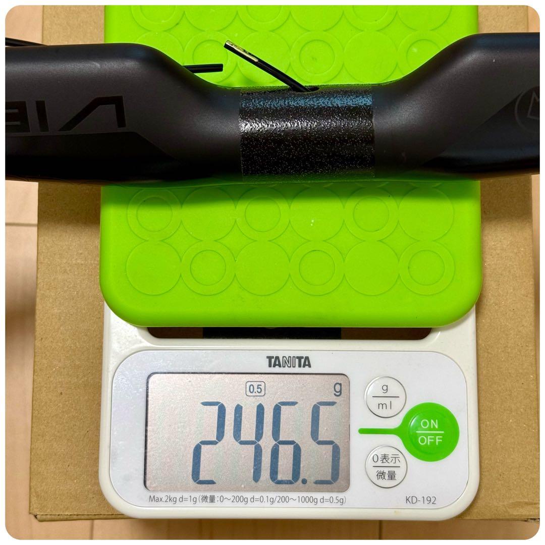 シマノPRO VIBEエアロカーボンハンドル 400mm Di2対応