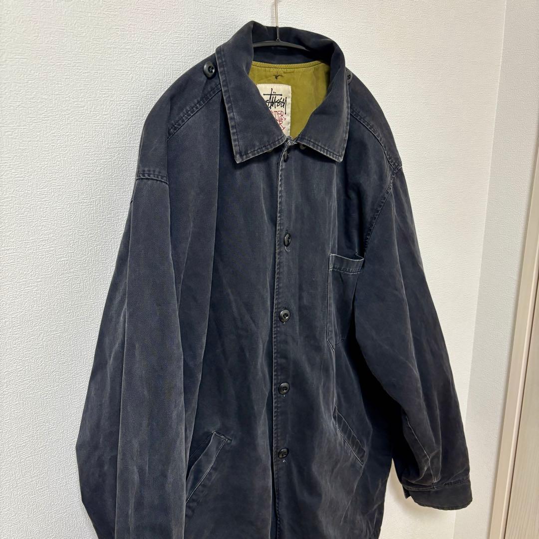 90s old stussy Outer gear カバーオール　白タグ
