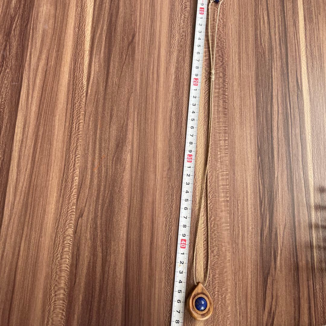 値下げ❗️木　ラピスラズリ　マクラメ　屋久杉