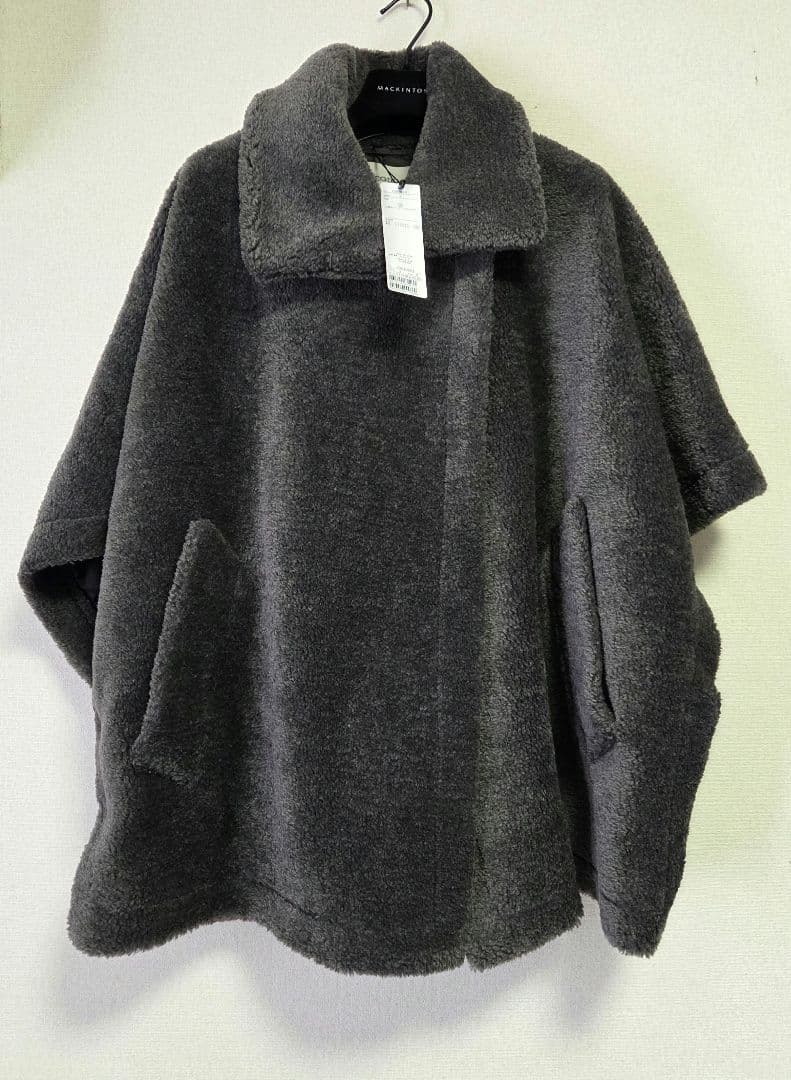 新品 ボアケープコート