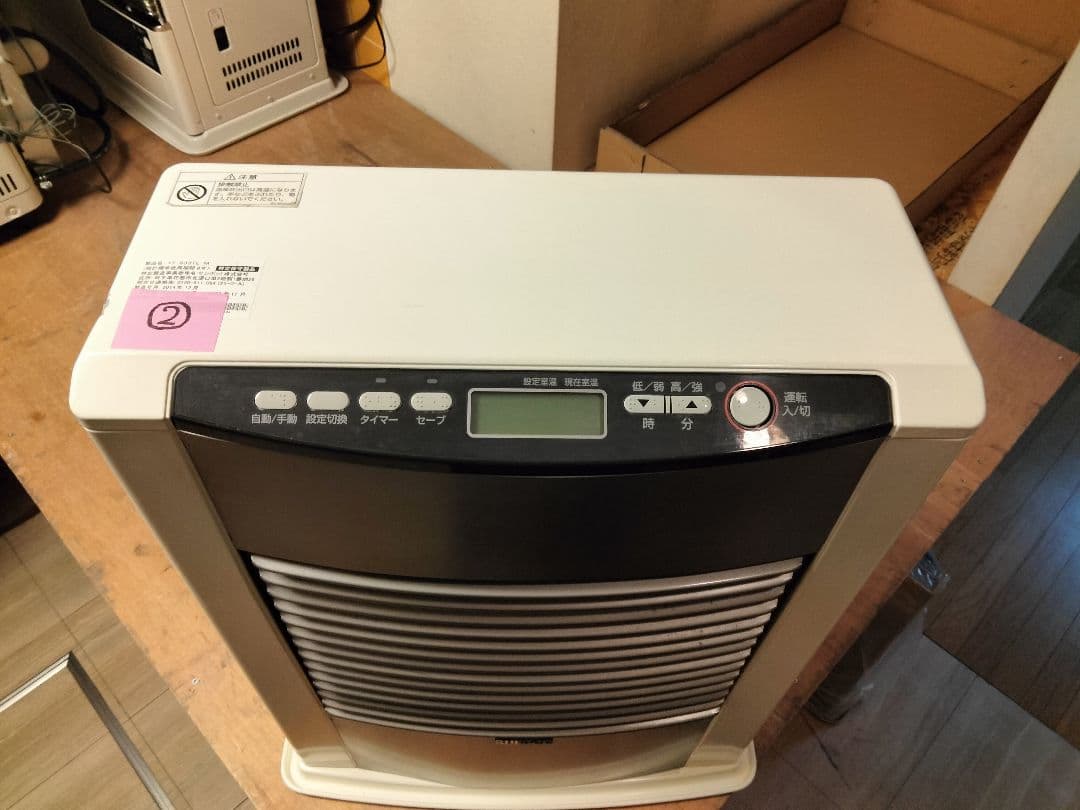 札幌発サンポットFF温風石油ストーブ！品番「FF‐633TL」2014年式中古品