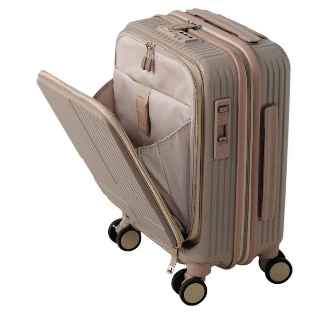 【極美品】innovator スーツケース　21L inv30 カフェラテ