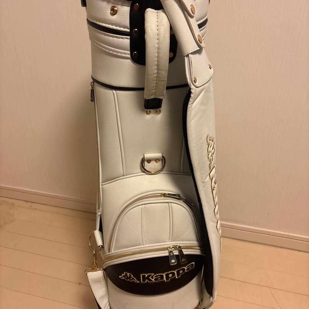 Kappa ホワイトキャディバッグ