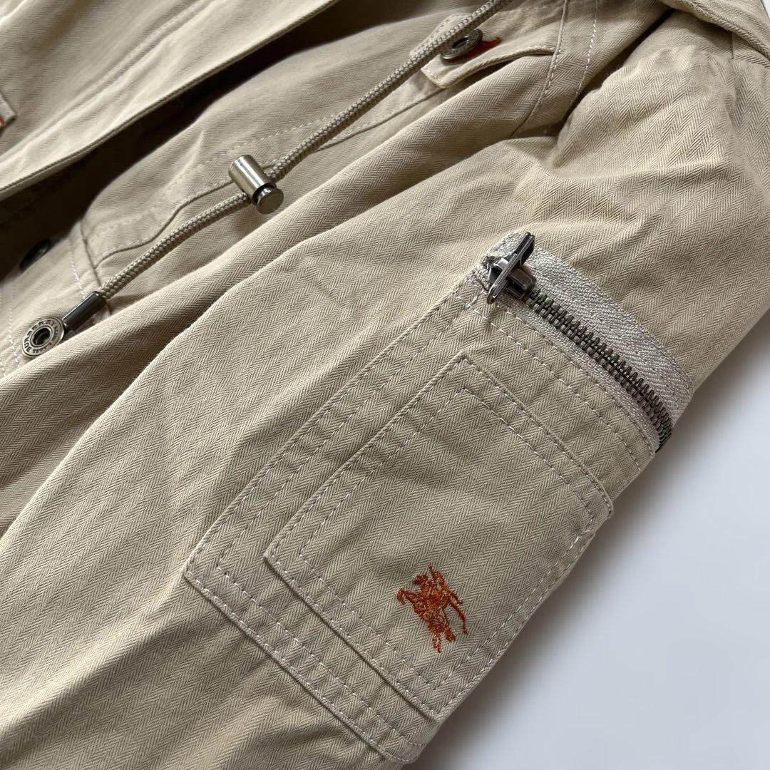 BURBERRY BLUE LABEL フード付きジャケット サイズ38