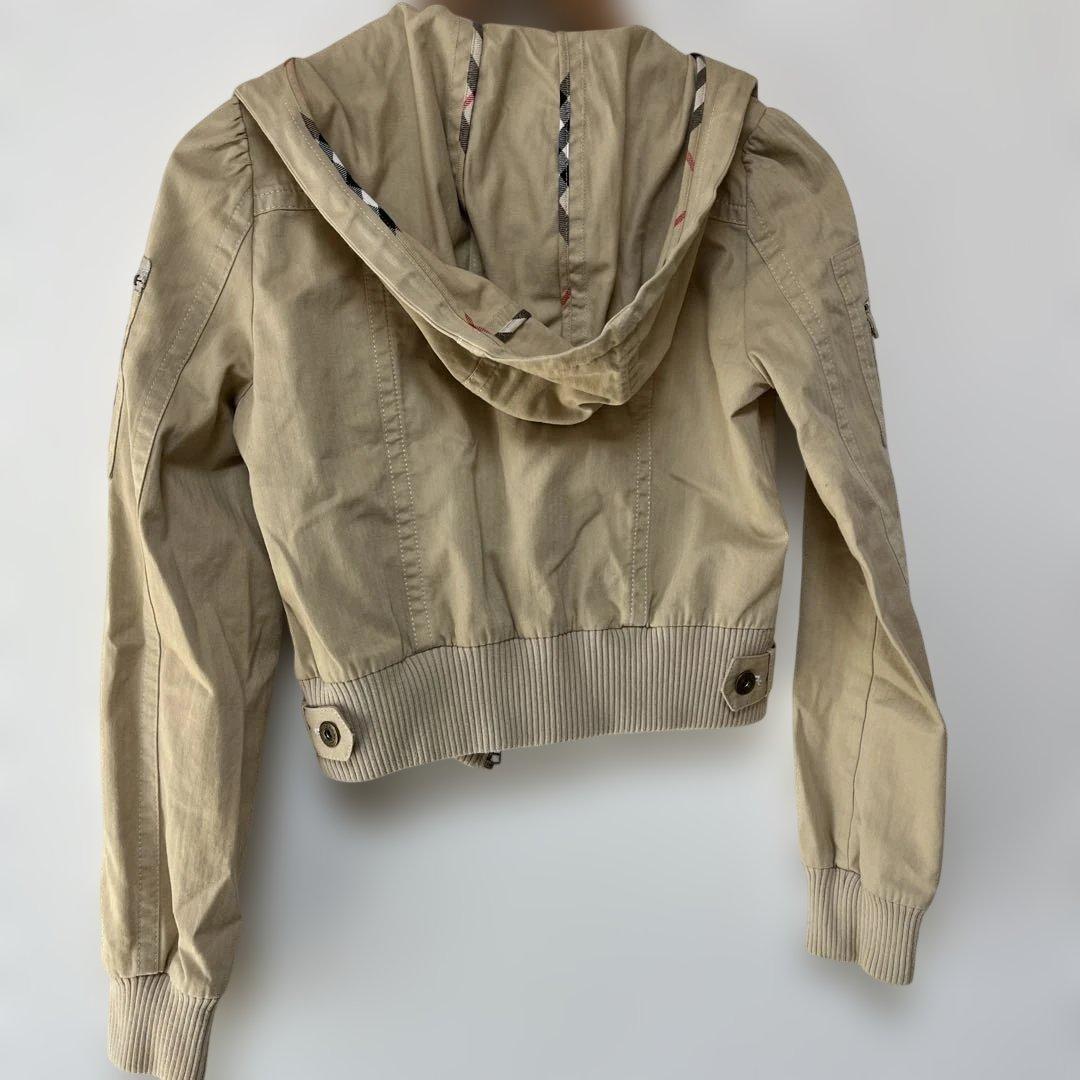 BURBERRY BLUE LABEL フード付きジャケット サイズ38