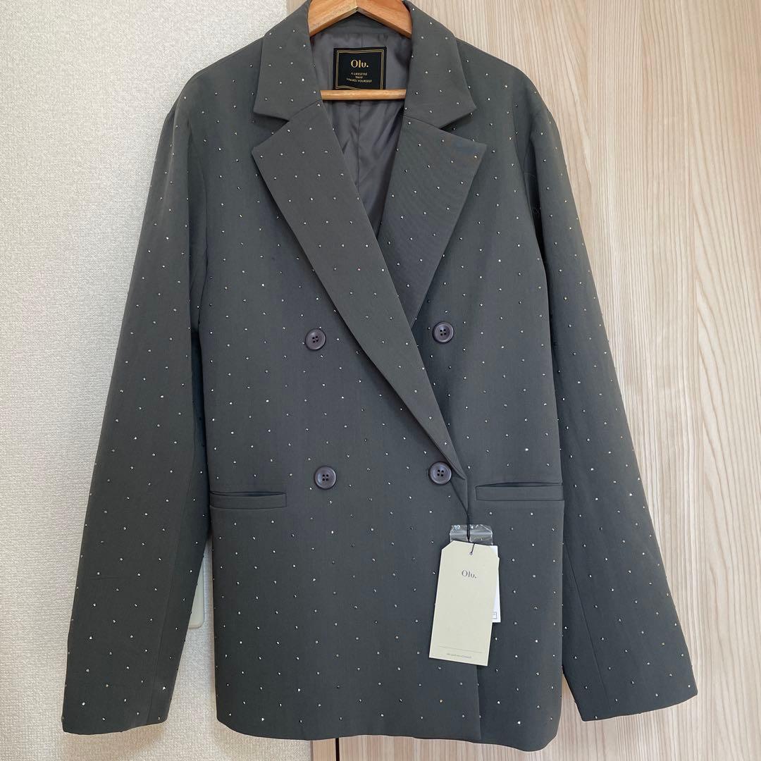 Olu. ラインストーンジャケット