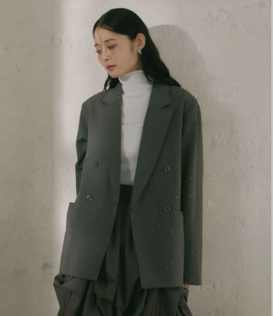 Olu. ラインストーンジャケット