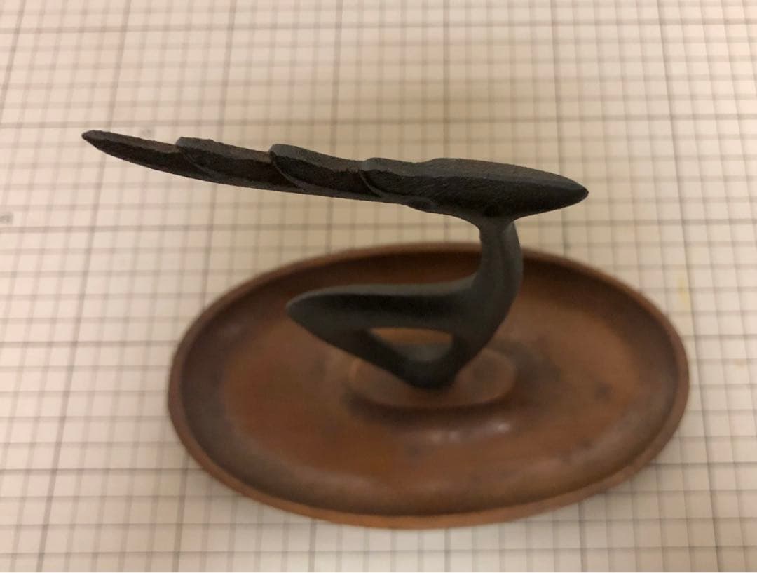 南部鉄器の鹿のトレイ　馬場忠寛プロダクトデザイン「ルームフレンド」シリーズ