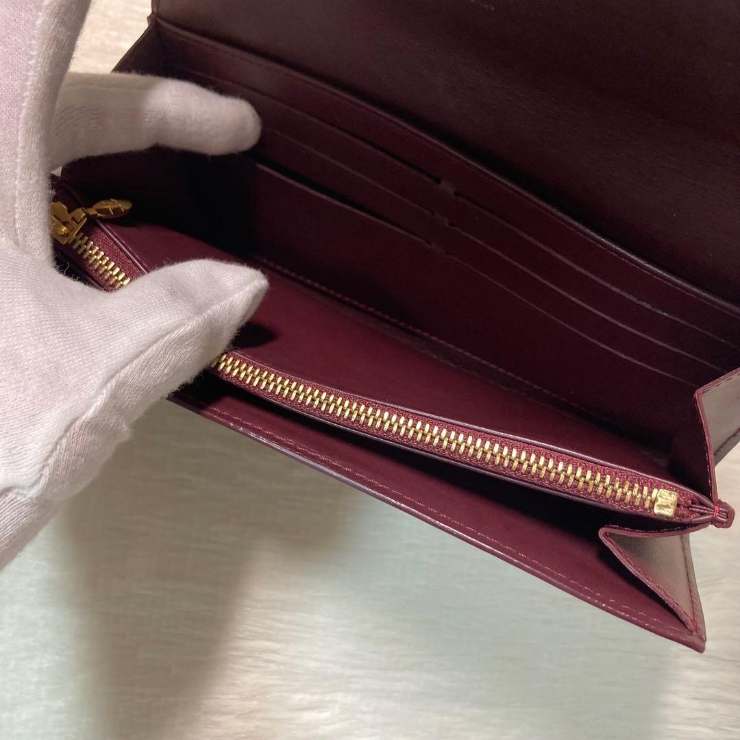 LOUIS VUITTON ヴィトン モノグラムヴェルニ ポルトフォイユ サラ