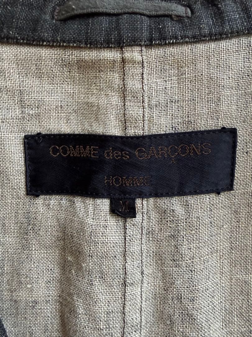 come des garcons リネンジャケット田中オム　AD1966