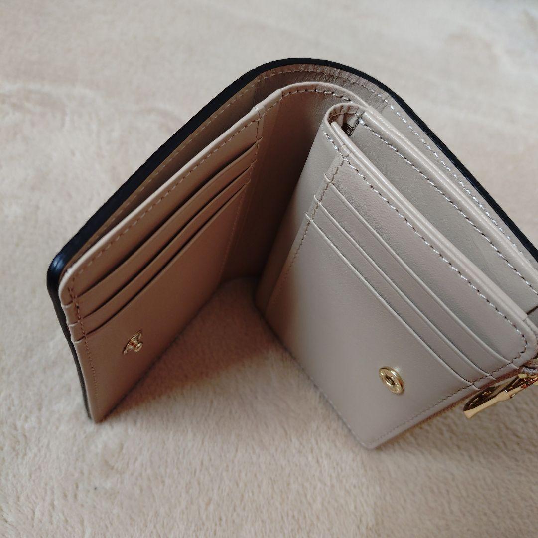 russet ラシット モノグラムプレートハーフウォレット 未使用