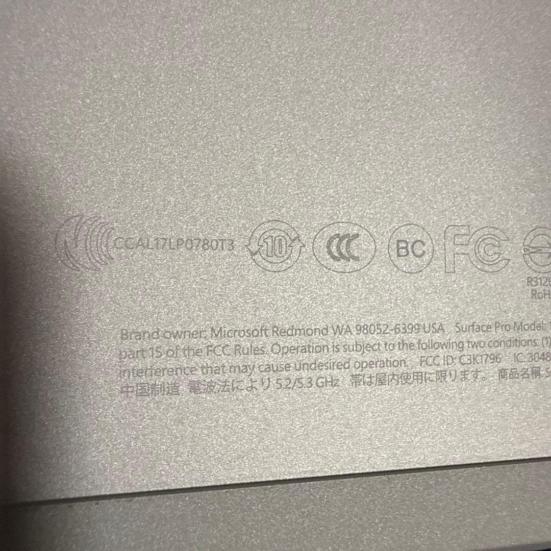 パソコン　Microsoft surface pro6