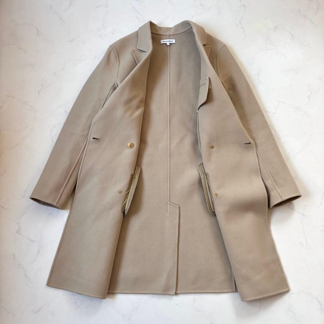 【希少なミドル丈！】マディソンブルー パールボタン チェスター リバーコート S