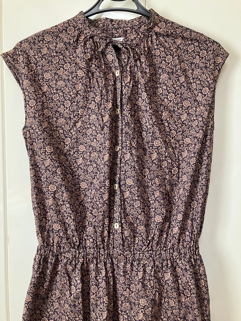 北欧暮らしの道具店　クラシトリップス　リバティオールインワン　ネイビー　極美品