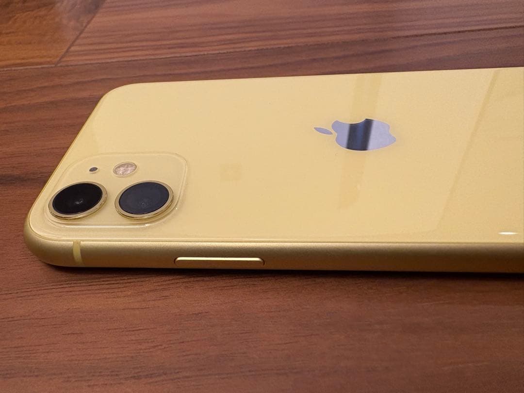 【値下げ】iPhone11 64GB イエロー◆SIMロックあり◆初期化済◆美品