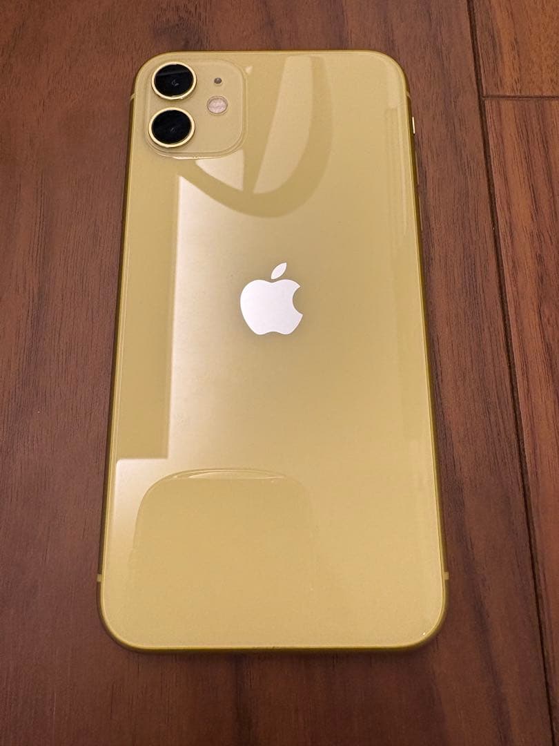 【値下げ】iPhone11 64GB イエロー◆SIMロックあり◆初期化済◆美品