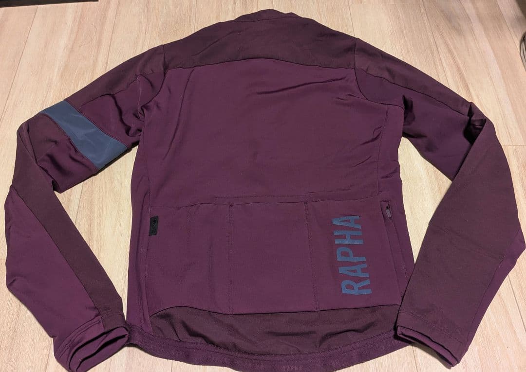 Rapha Mens Pro Team ジャケット Sサイズ パープル 　裏起毛