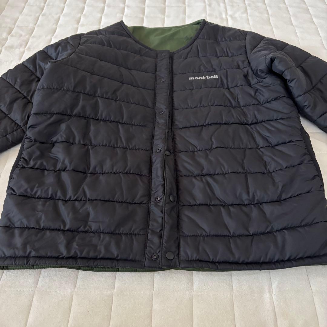 美品！大特価！モンベル（150cm）サーマラップラウンドネックジャケットベスト
