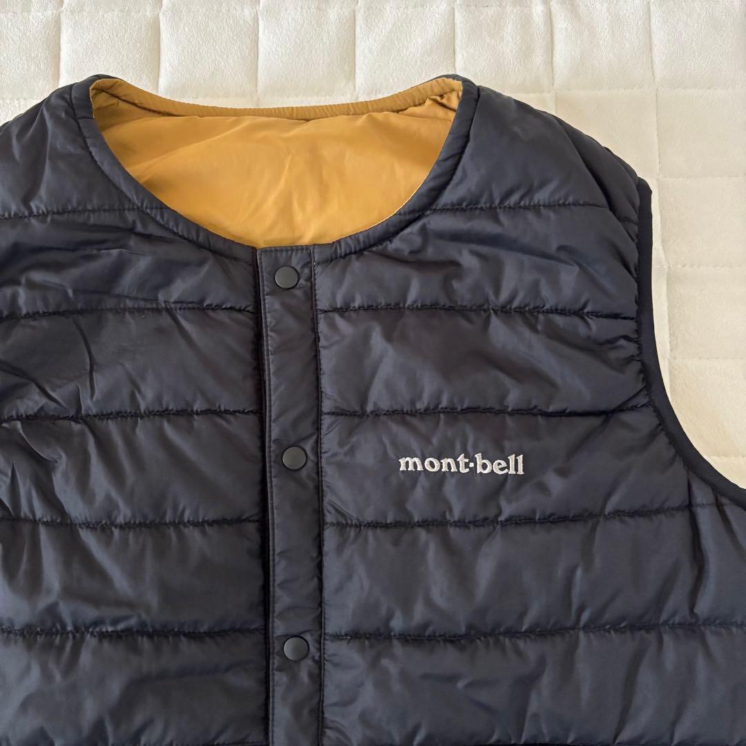 美品！大特価！モンベル（150cm）サーマラップラウンドネックジャケットベスト