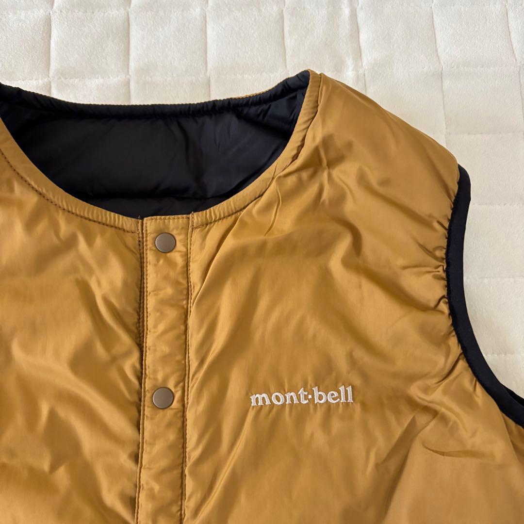 美品！大特価！モンベル（150cm）サーマラップラウンドネックジャケットベスト