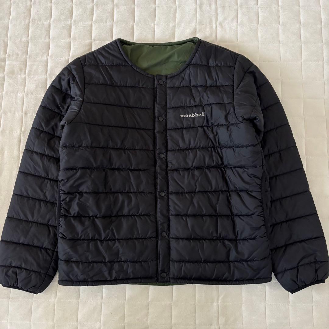 美品！大特価！モンベル（150cm）サーマラップラウンドネックジャケットベスト