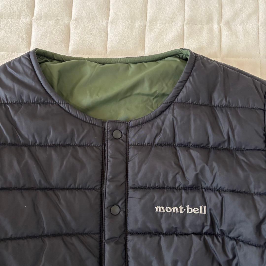 美品！大特価！モンベル（150cm）サーマラップラウンドネックジャケットベスト
