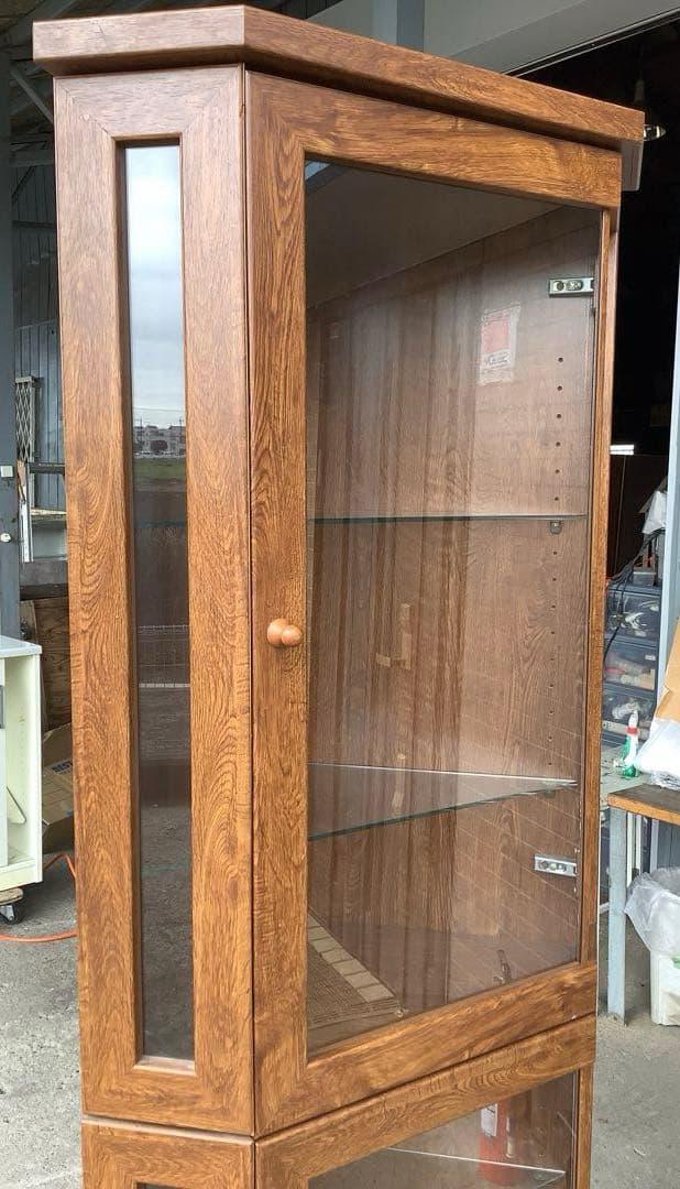 ぽよみ ヴィーナス45 飾り棚 コーナーキャビネット コレクションケース