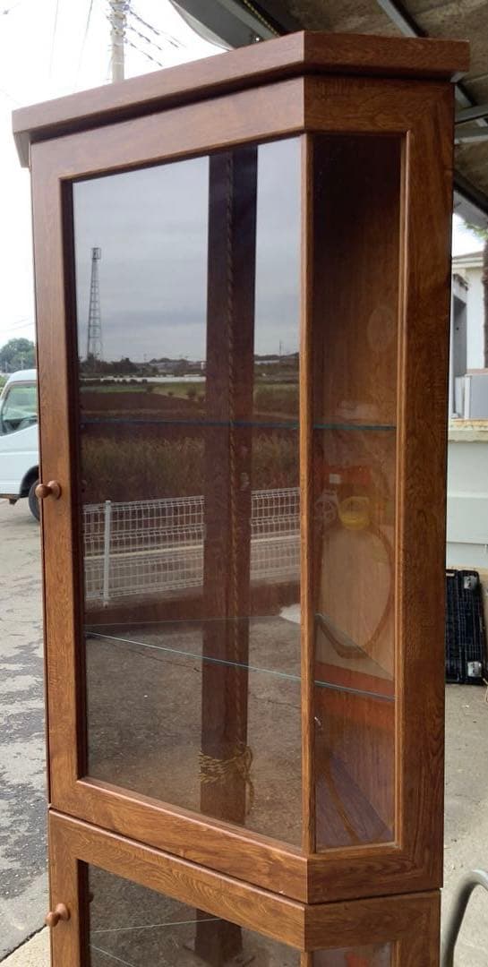 ぽよみ ヴィーナス45 飾り棚 コーナーキャビネット コレクションケース