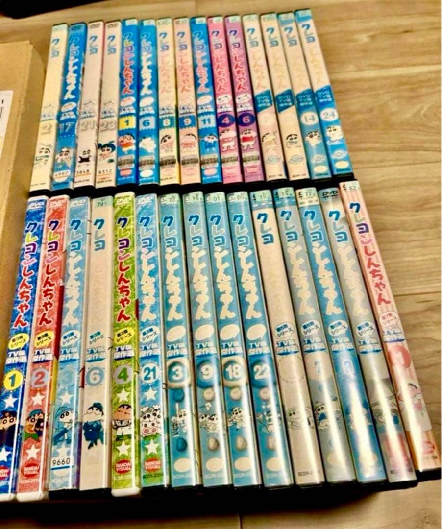 クレヨンしんちゃん テレビ傑作選 DVD 早い者勝ち 大量 30枚