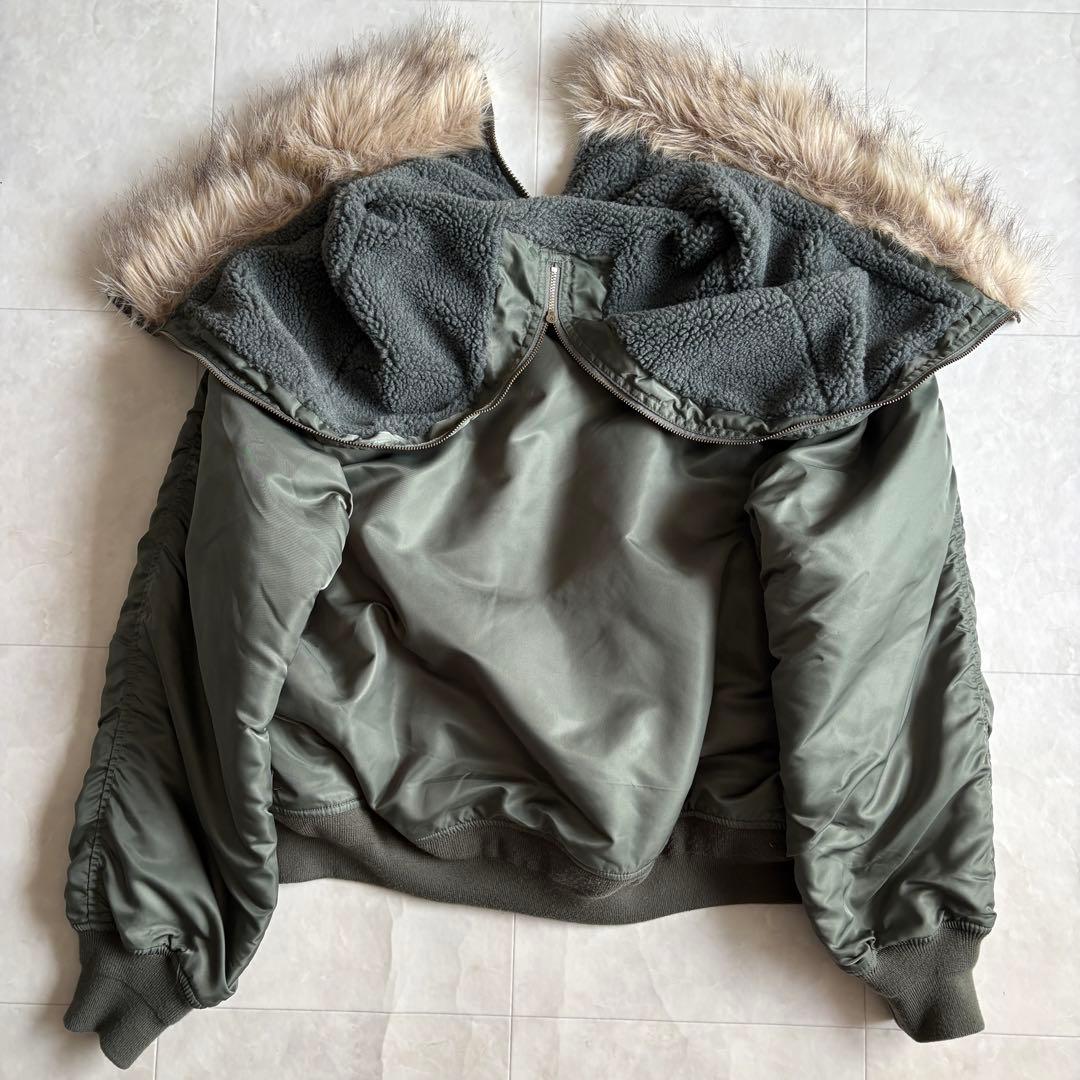 THE STANDARD TYPE N2B フライトジャケット カーキ M