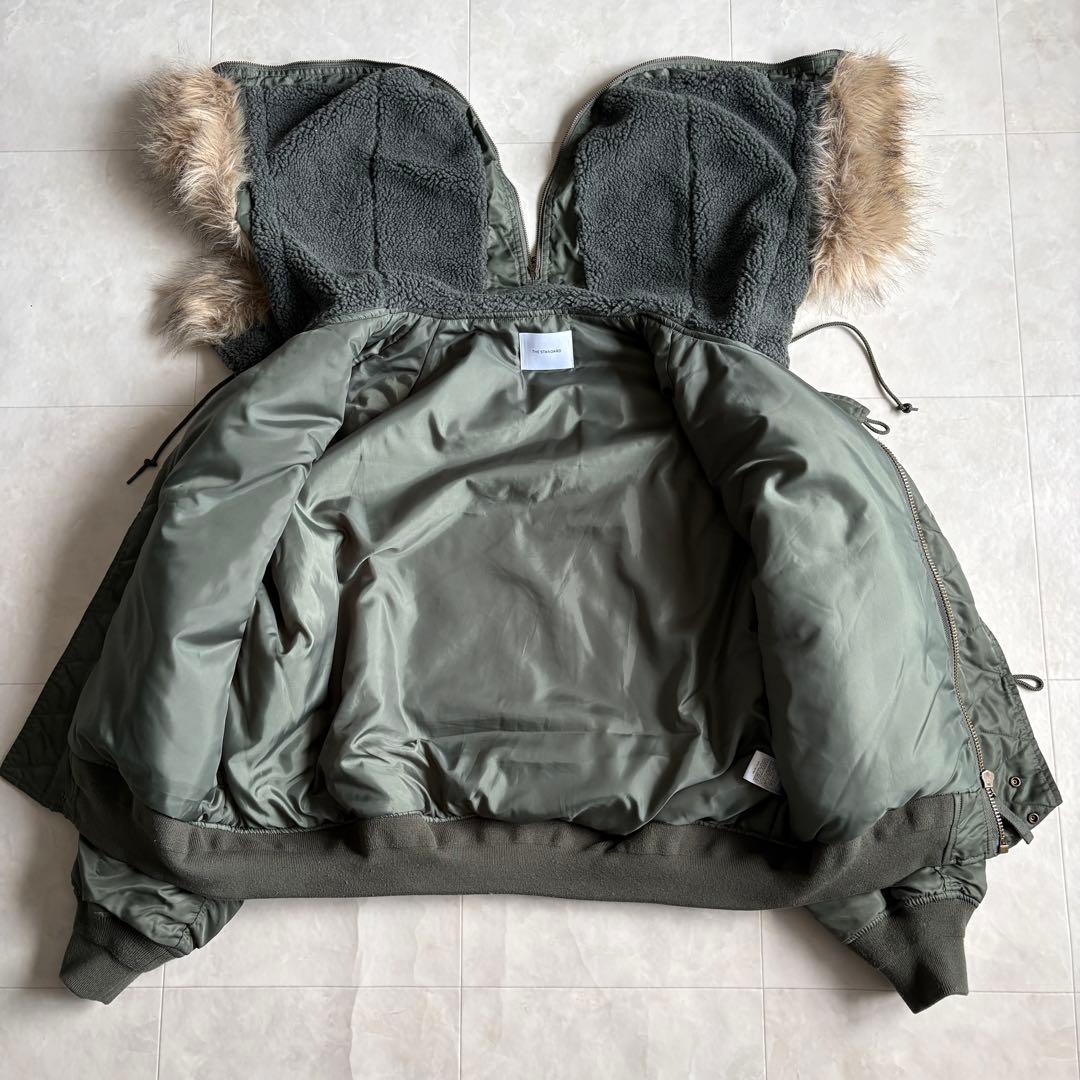 THE STANDARD TYPE N2B フライトジャケット カーキ M