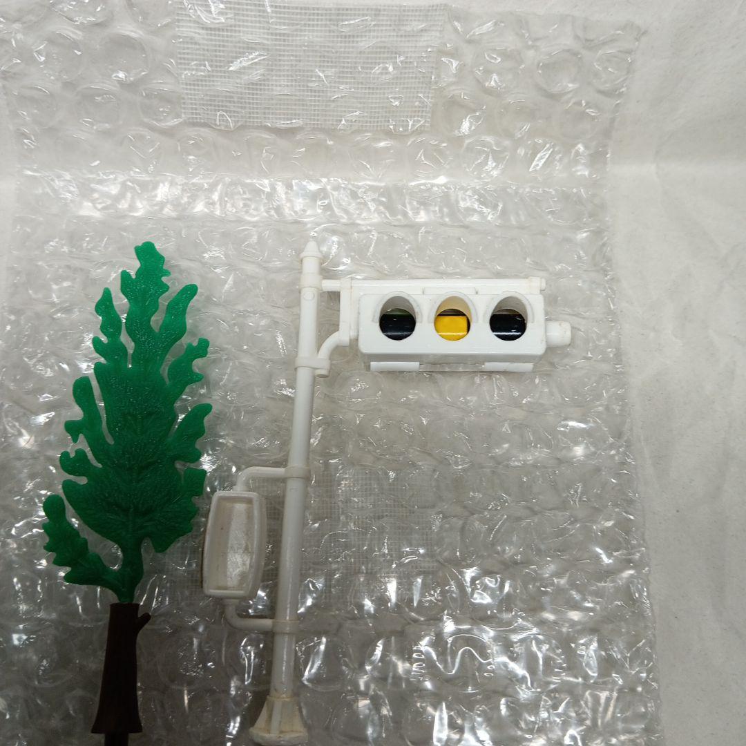 ル*ー様 TOMY トミカタウン 信号機・樹木セット　初期 旧タイプ