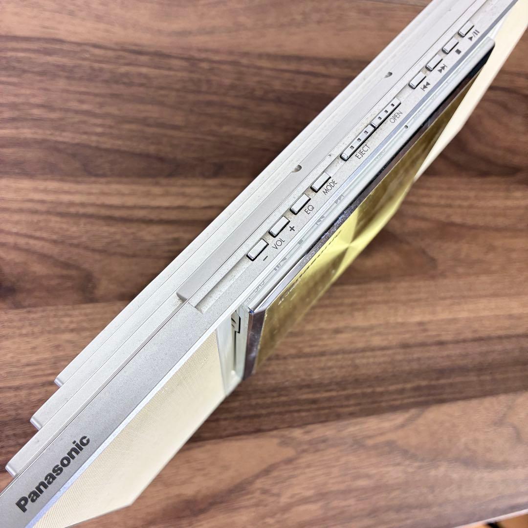 【動作品】Panasonic SL-J900 ポータブルCDプレーヤー ゴールド