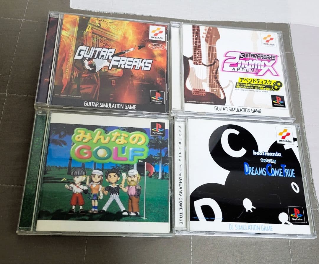 PlayStation　プレイステーション　ゲーム　機器　ディスク　メモリーカー