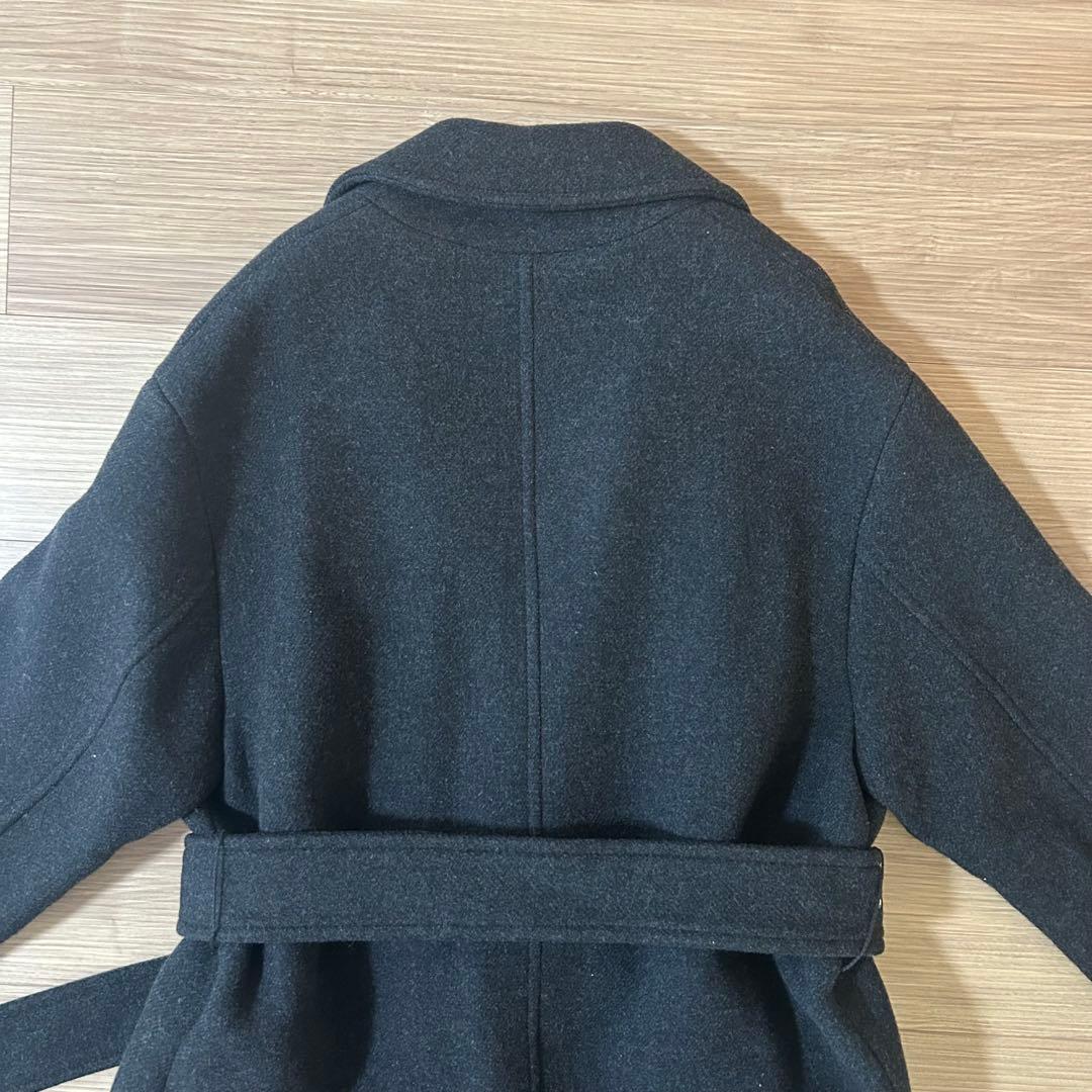 ZARA ザラ　ロングコート　MANTECO マンテコ　秋冬　ベルト　希少　美品