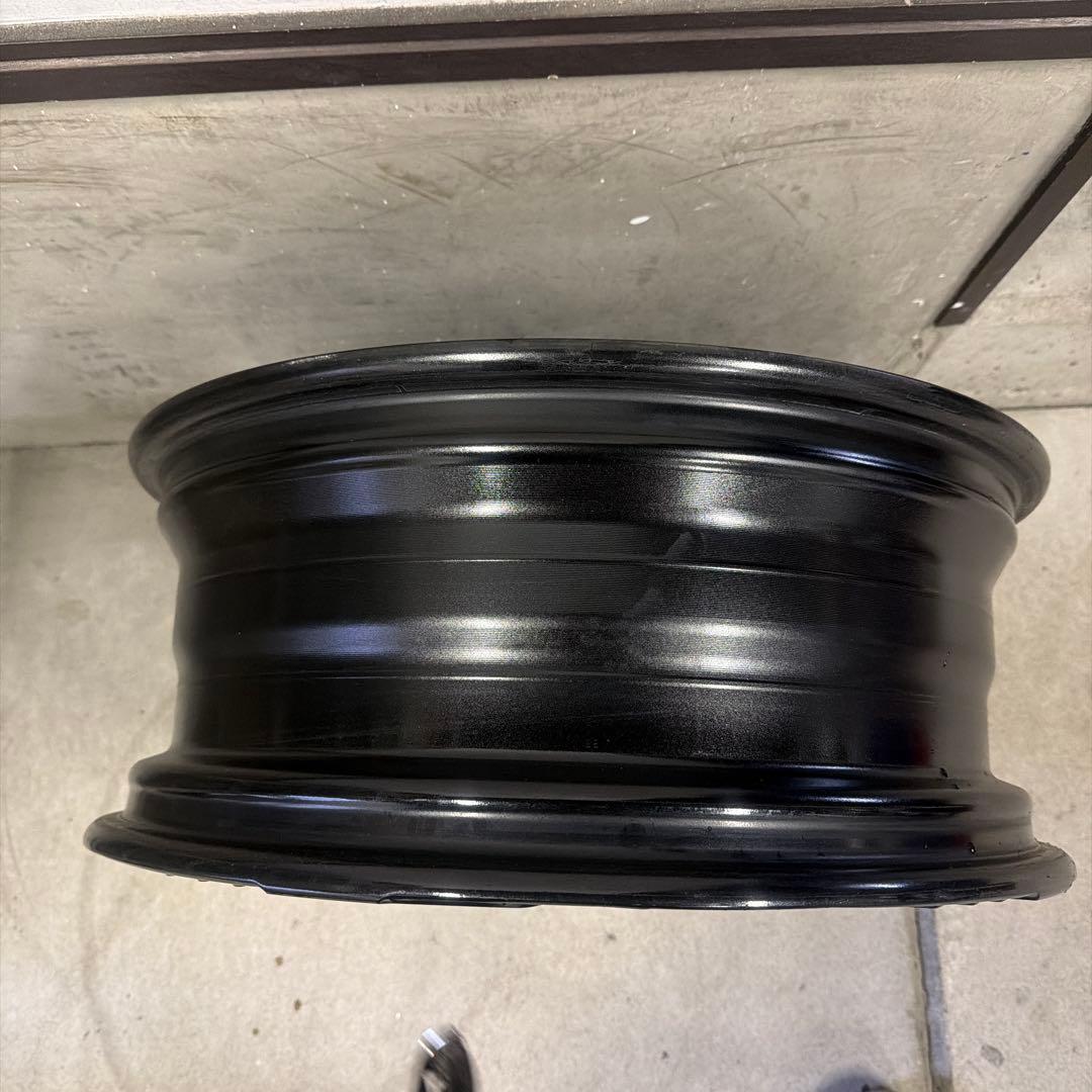 19インチ ブラック/シルバー ホイール