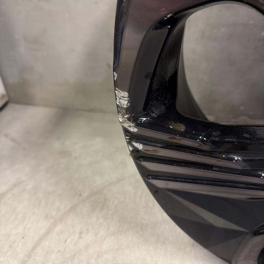 19インチ ブラック/シルバー ホイール