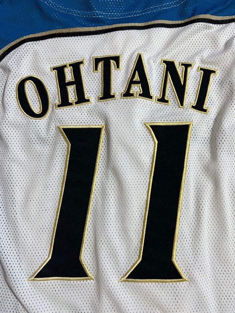 大谷翔平 Fighters ユニフォーム 白/青