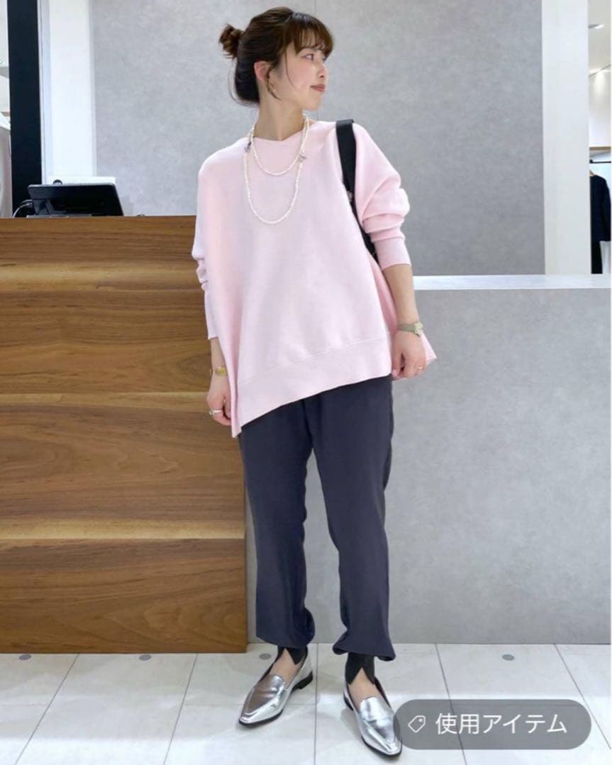 ほぼ新品＊BARNYARDSTORM ダブルクロスジョガーパンツ 上品チャコール