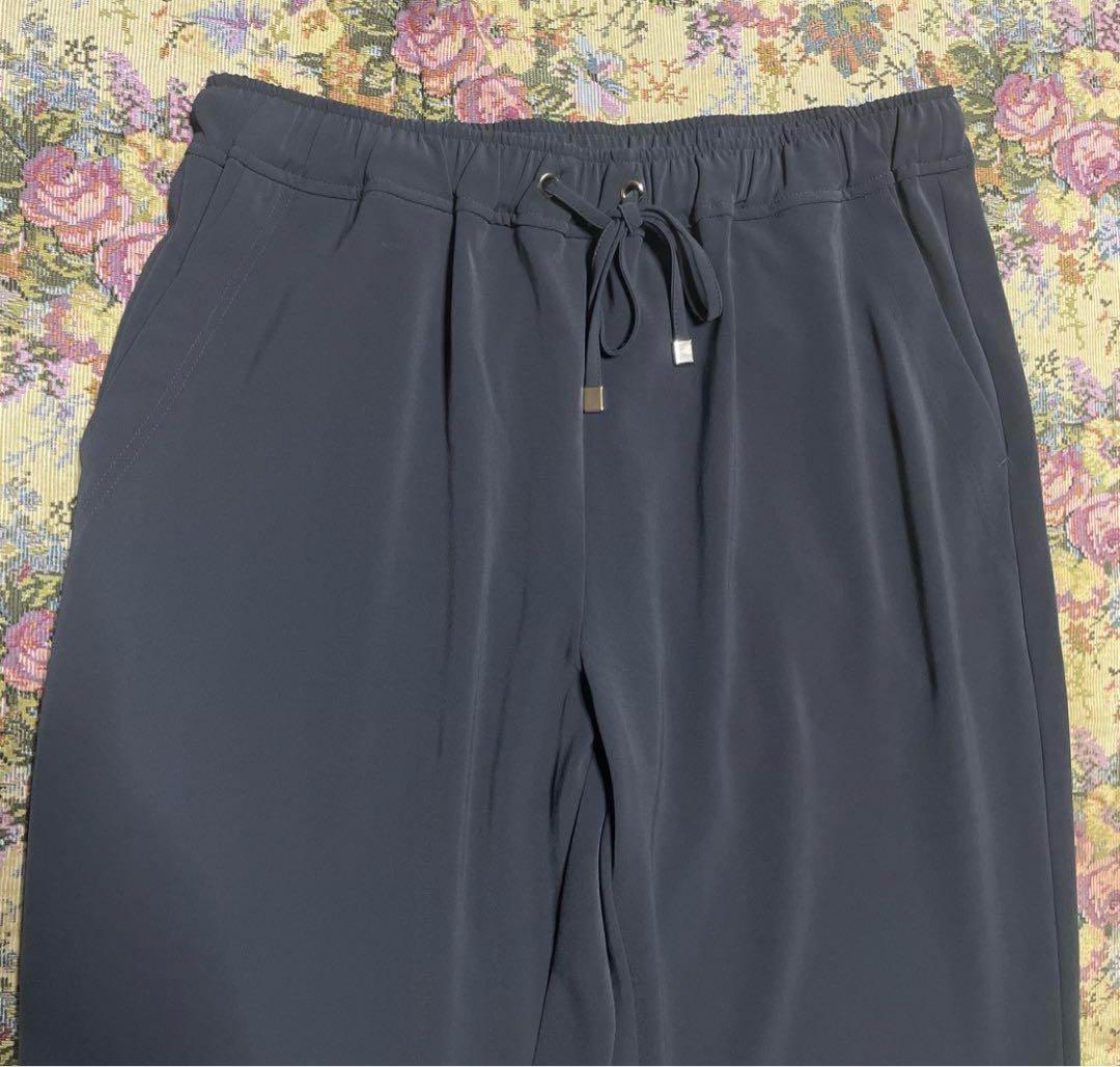 ほぼ新品＊BARNYARDSTORM ダブルクロスジョガーパンツ 上品チャコール