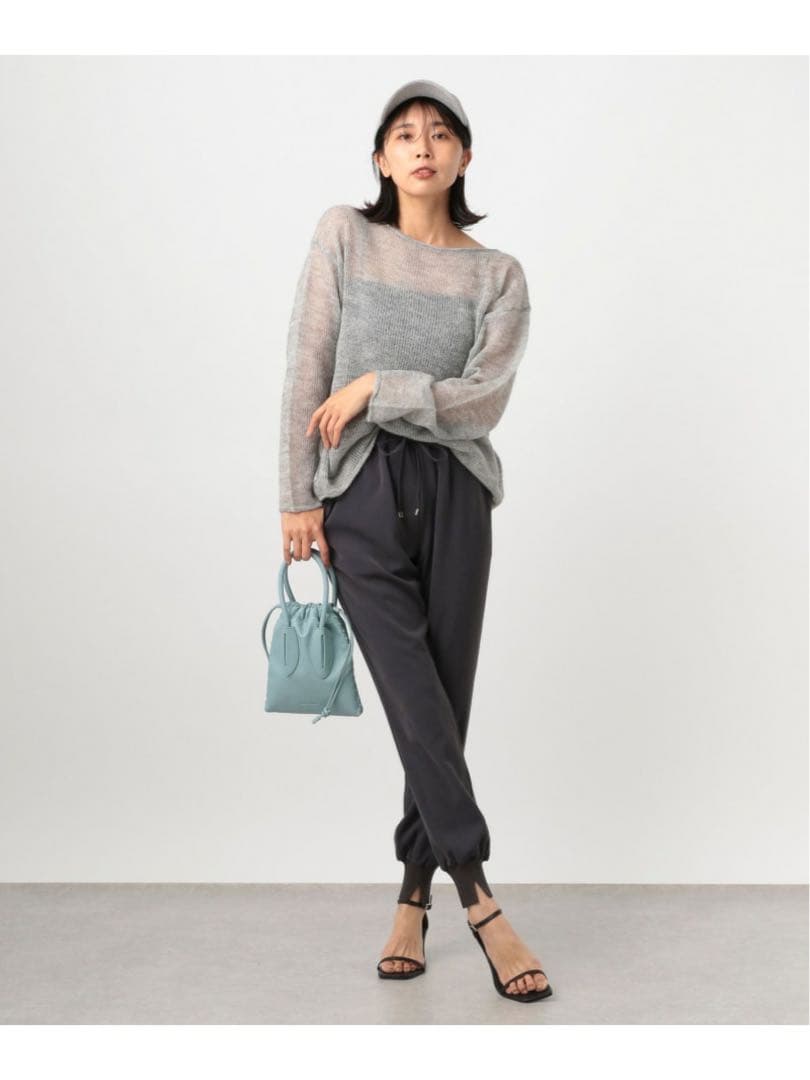 ほぼ新品＊BARNYARDSTORM ダブルクロスジョガーパンツ 上品チャコール