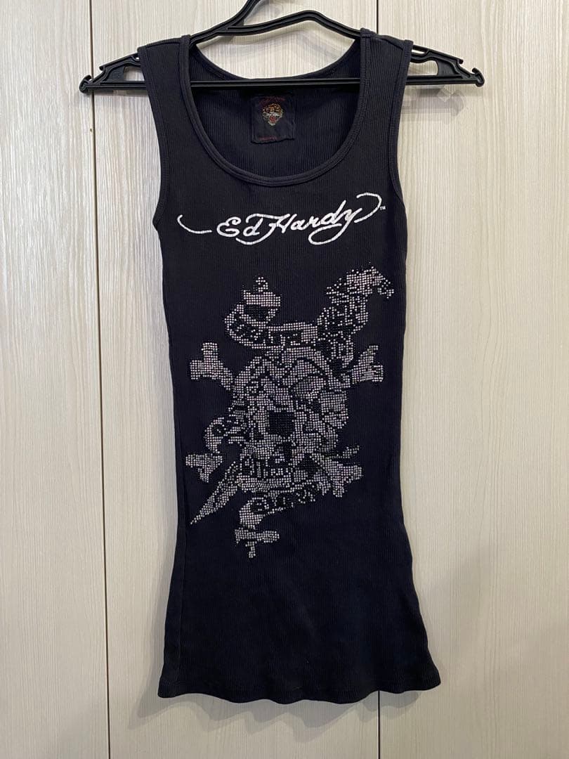 Ed Hardy ストーン レディース タンクトップ