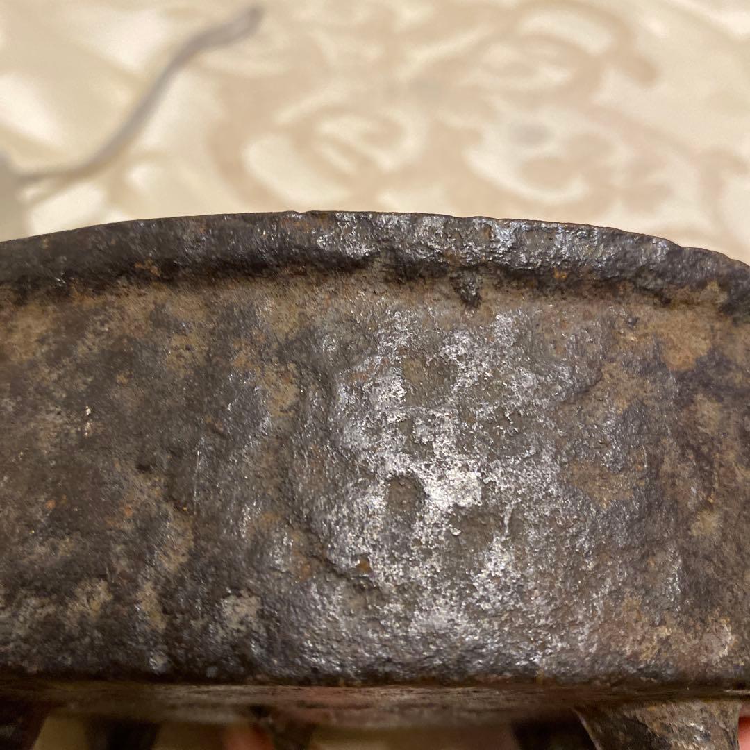 古銅四足香炉　時代物　蔵出し