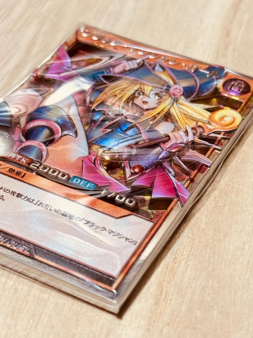 ブラックマジシャンガールカラー 遊戯王ラッシュデュエル カード 3D 石板 アン