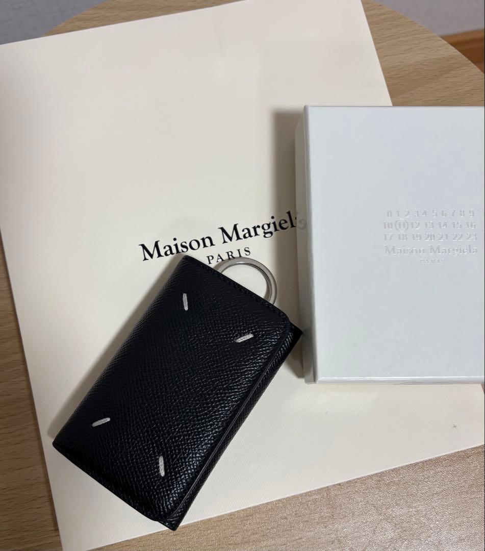 MAISON MARGIELA キーケース メンズ 6連キーケース BLACK